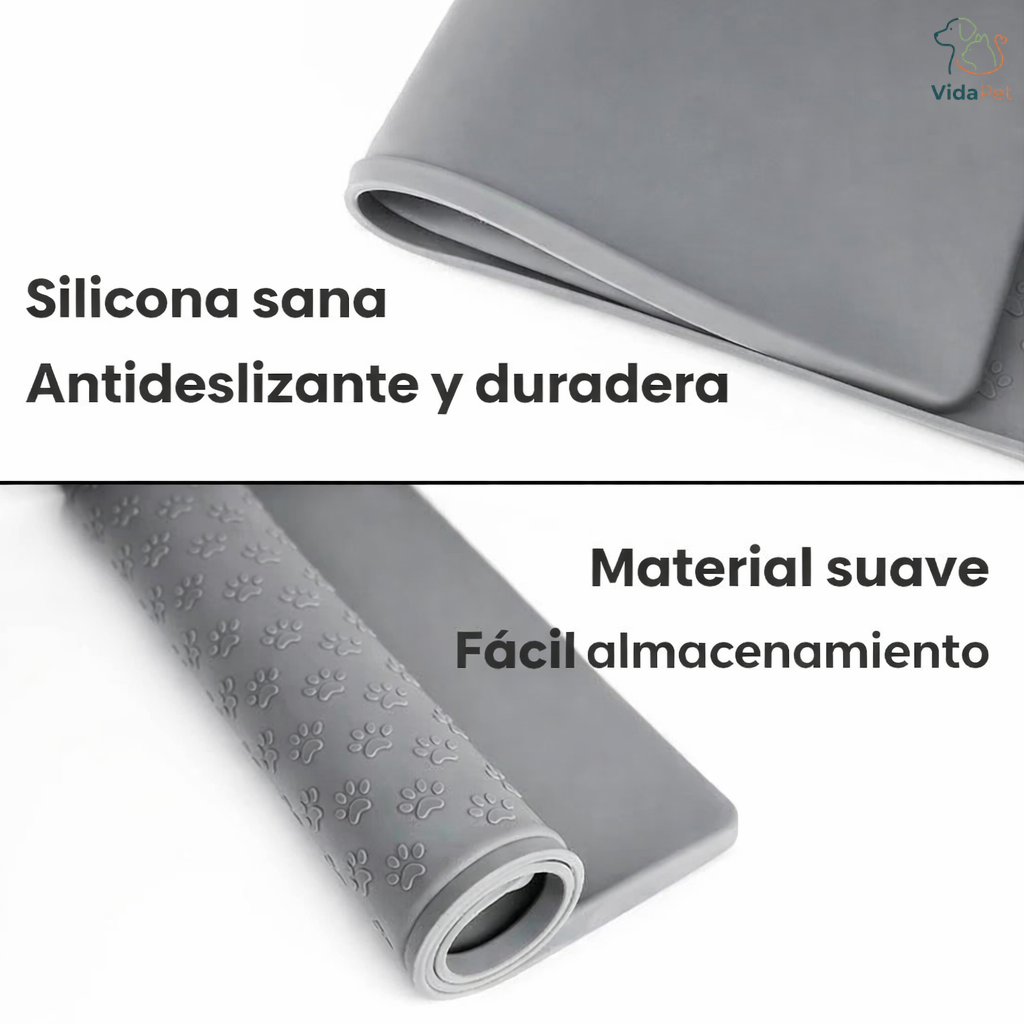 Mantel antideslizante de silicona impermeable